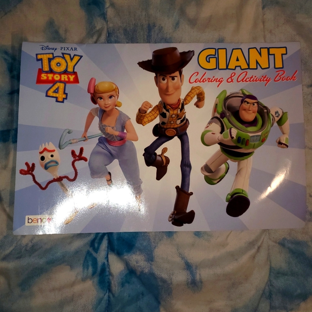 New Oversized Toy Story coloring book